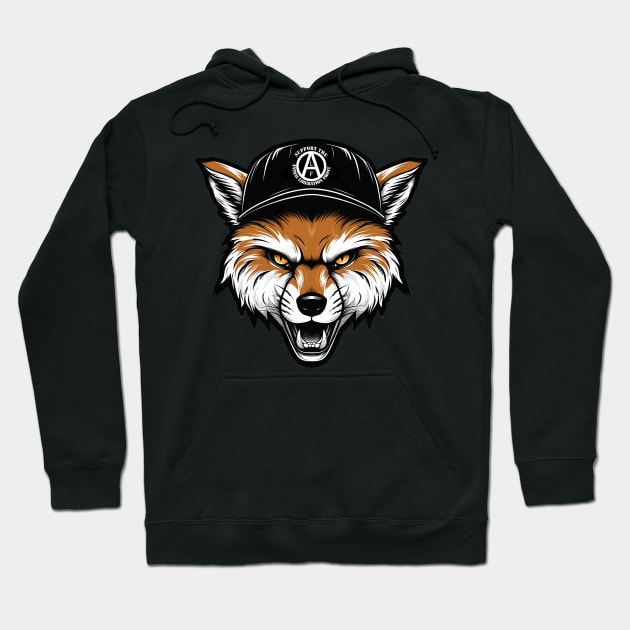 Animal Liberation Front - Vegan Fox Hoodie by RichieDuprey